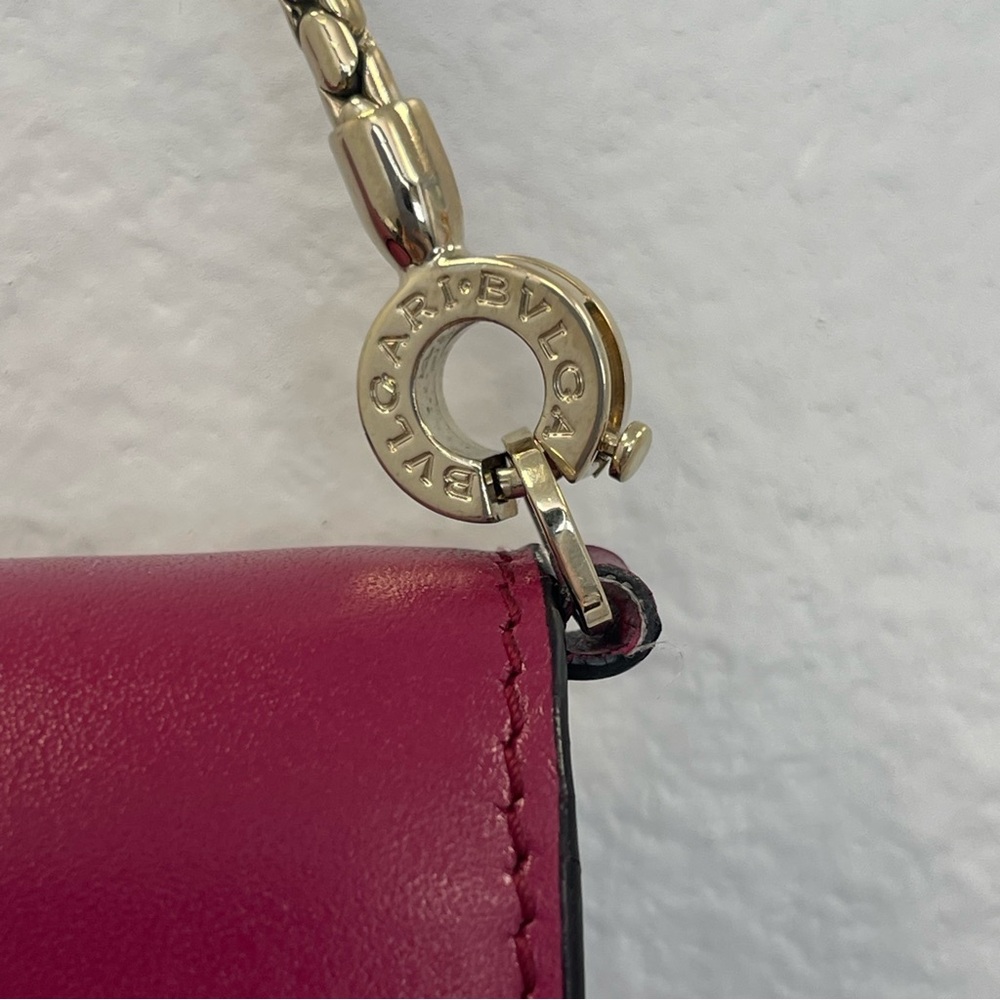 Bvlgari Serpenti Forever Wallet on Chain - Red - Picture 10 of 15